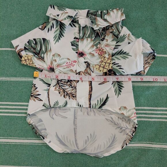 2/$10🐾 New Size Large Tropical Hawaiian Dog Shirt - Cat Shirt 🐾 - Picture 7 of 9